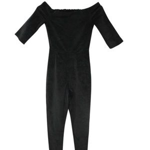Reformation Off The Shoulder Corduroy Jumpsuit